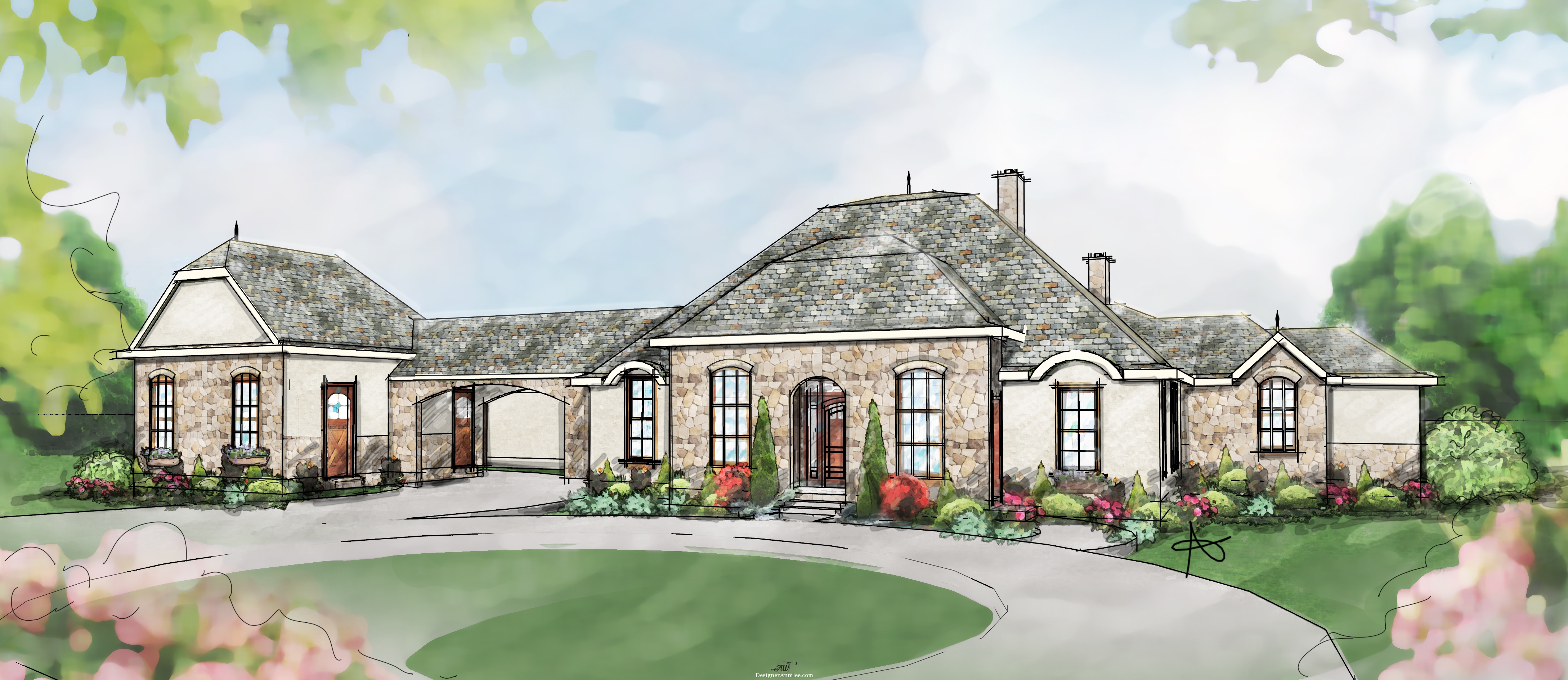 French Country House Plans Annilee Waterman Design Studio,Cad Fashion Design Software Free Download