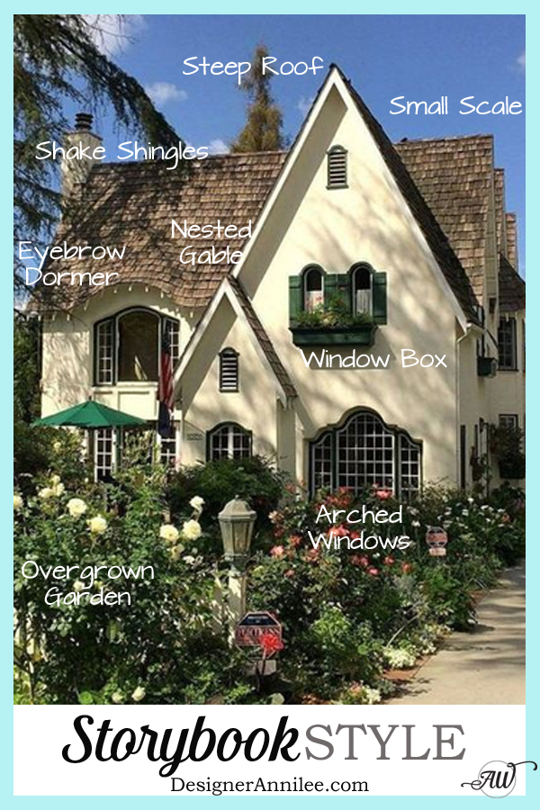 Storybook Style House - Your style guide to all things Storybook style homes. Everything you need to know about Fairytale & Storybook architecture, interiors & decor. - DesignerAnnilee.com