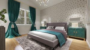 Bedroom Interior Design Rendering
